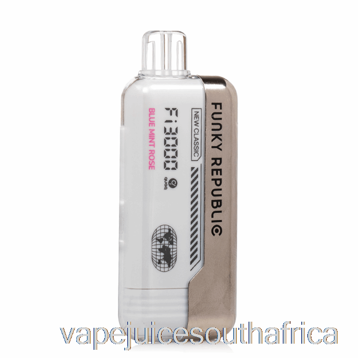 Vape Juice South Africa Funky Republic Fi3000 Disposable Blue Mint Rose